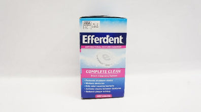 Efferdent Anti-Bacterial Denture 5-in1 Cleansing System-Box of 102